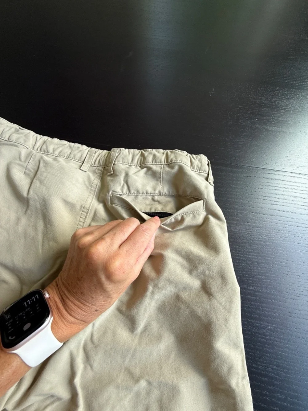 Bundle of 7 Old Navy Boys Uniform Khaki Pants Size 16 Straight Quick Dry School